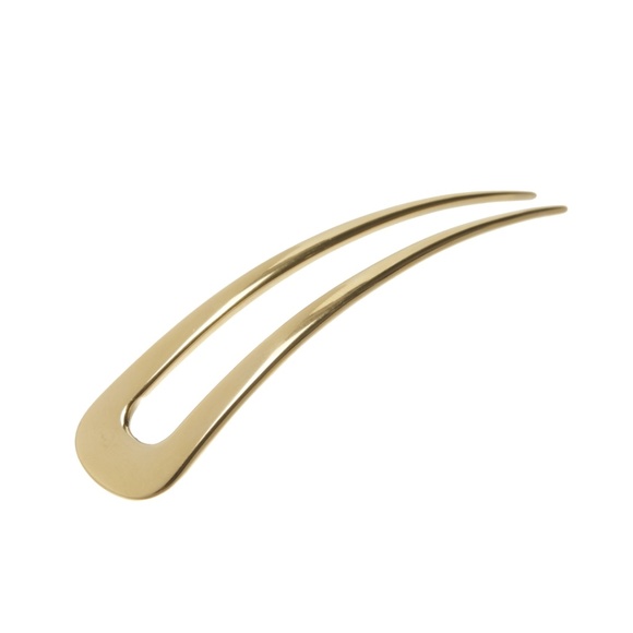 Colette Malouf 4" Gold Hairpin - Picture 1 of 4